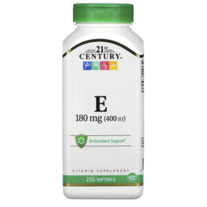 21st Century, Витамин E, 180 mg (400 IU)