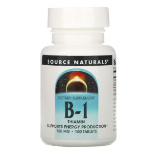 Витамин B1 100 мг Source Naturals